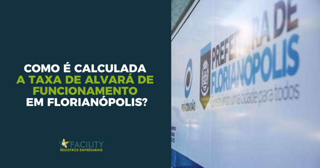 Como é calculada a taxa de Alvará de Funcionamento em Florianópolis