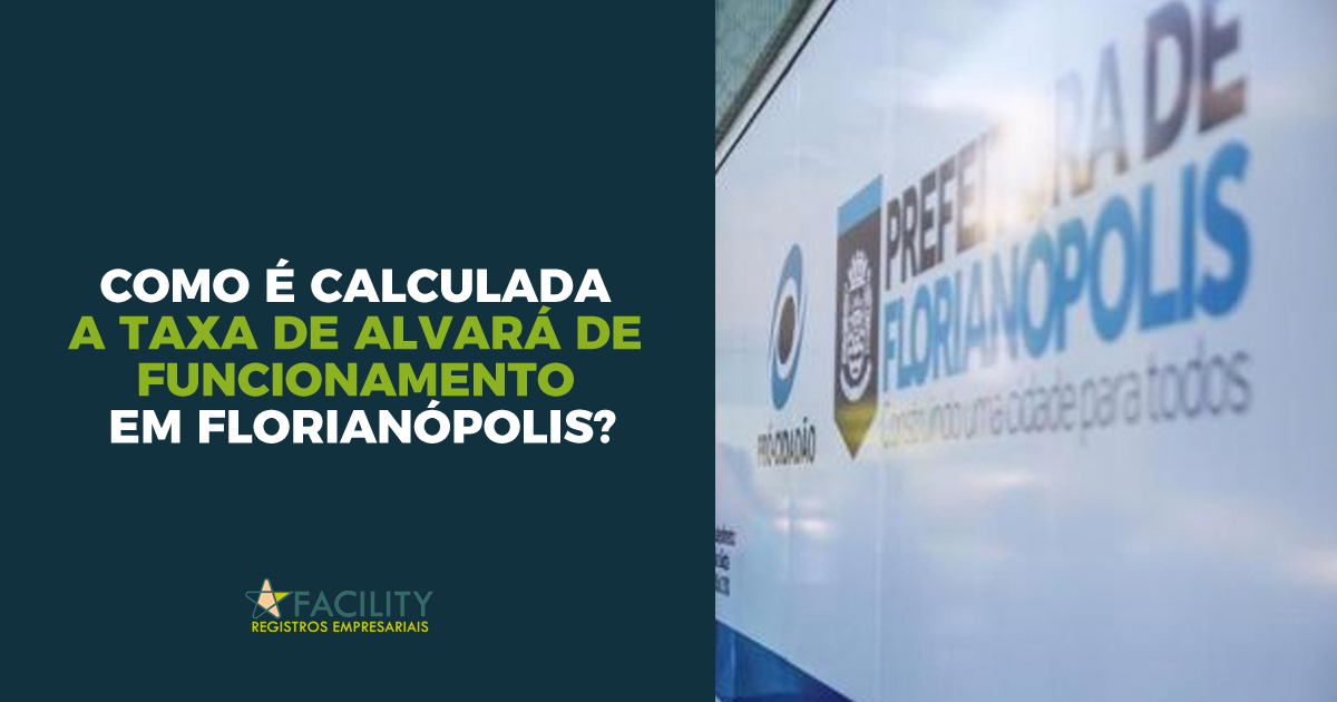 Como é calculada a taxa de Alvará de Funcionamento em Florianópolis?